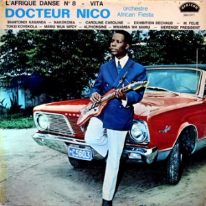 Docteur Nico & l’Orchestre Afican Fiesta -l’Afrique Danse No. 8, african 1969360.011 Docteur-Nico-front-cd-size-300x300