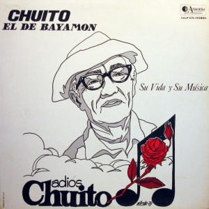 Chuito, el de Bayamon -Su Vida y Su Musica,Ansonia Chuito-front-300x300