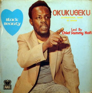 Okukuseku International Band of Ghana,Led by Chief Sammy Kofi -Black Beauty, Rogers All Stars 1983 Okukuseku-front-298x300