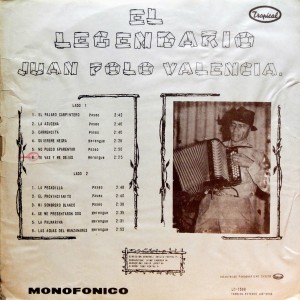 Juan Polo Valencia, back