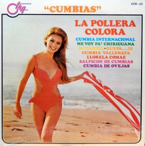 Cumbias la Pollera Colora, front