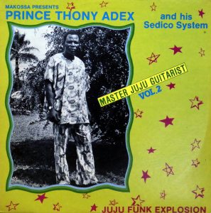Prince Thony Adex, voorkant